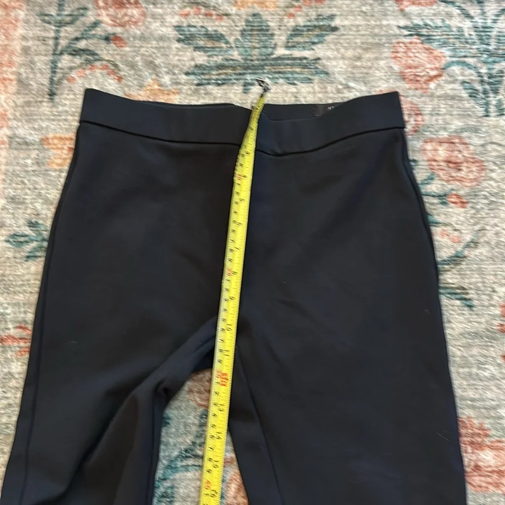 J Crew Split Hem Pixie Pant in Stretch Ponte EUC Size Small